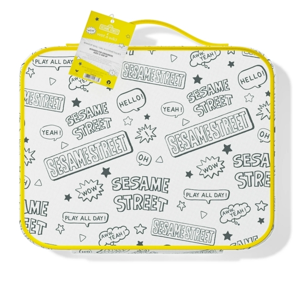NWT Wet N Wild Sesame Street Sesame Street Limited Edition Makeup Bag - Picture 2 of 5